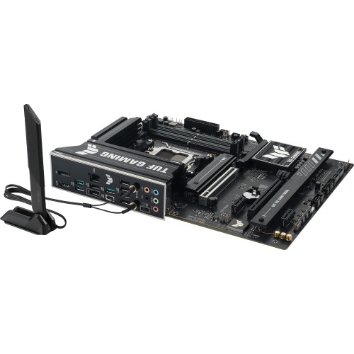 Купить материнскую плату TUF GAMING B650E-PLUS WIFI — мощное решение для геймеров и энтузиастов.