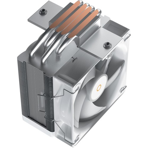 Кулер для процессора Ocypus Gamma A40 WH ARGB Digital - Эффективное охлаждение для AM5/AM4 с 200W мощностью и LED температурой