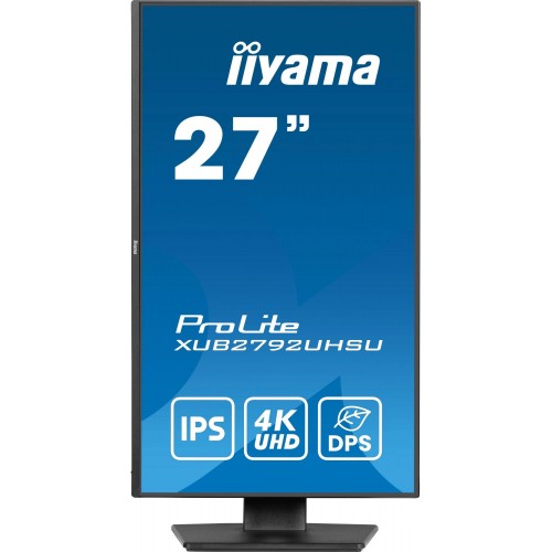 Монитор Iiyama 27" ProLite XUB2792UHSU-B6 черный IPS LED 16:9 HDMI M/M матовая HAS Piv 1300:1 350cd 178гр/178гр 3840x2160 60Hz DP 4K USB 6.3кг