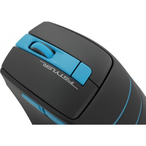 Оптическая беспроводная мышь A4Tech Fstyler FG30S серый/синий с 2000dpi и 5 кнопками