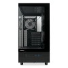 Корпус HSPD F710 Panoramic Mid Tower без блока питания - Черный, TG, 3x120mm ARGB, для E-ATX, ATX, mATX, mITX, 7xPCI, 2xUSB-A 3.0, 435x230x457mm