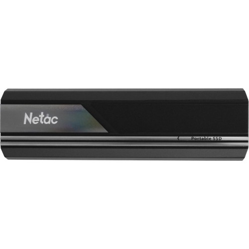 Накопитель SSD Netac USB-C 500GB NT01ZX10-500G-32BK ZX10 1.8" черный