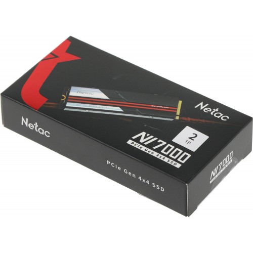 Твердотельный накопитель Netac NV7000 2TB PCIe 4.0 x4 M.2 2280 - Высокая скорость и надежность для вашего ПК