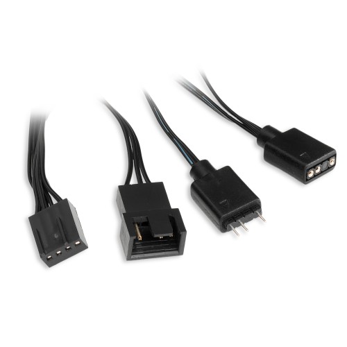 Кулер/ Case Cooler HSPD M1 Black (120x120x25mm, 4-pin PWM, ARGB, 57.56CFM, 26.86dBA, 1600RPM, Black) HSPD