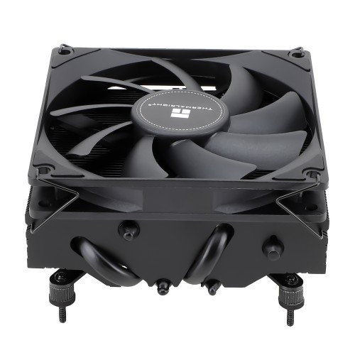 Кулер для процессора/ CPU Cooler Thermalright AXP-90 X47 Black (4-pin PWM, 32mm, Ni/Cu, 4x6mm, 1x92mm, 42.58CFM, 22.4dBA, 2700RPM, S: 1851/1700/1200/115X, AM5/AM4, black)