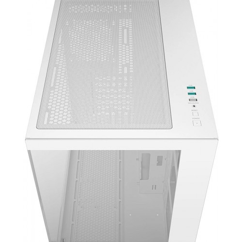 Корпус Deepcool CG530 WH ATX – Белый, 2x120mm и 2x140mm Вентиляторы, 2xUSB2.0, 1xUSB3.0, Аудио – Идеальное Решение для Вашего ПК