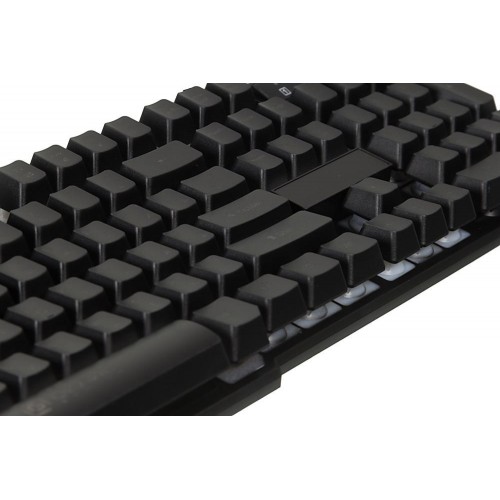 Клавиатура Оклик 780G SLAYER черная USB для геймеров с LED подсветкой и кабелем 1.5м