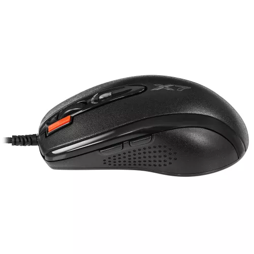 Купить оптическую мышь A4Tech X-710BK черного цвета с 2000dpi и 7 кнопками - USB модель для комфортной работы