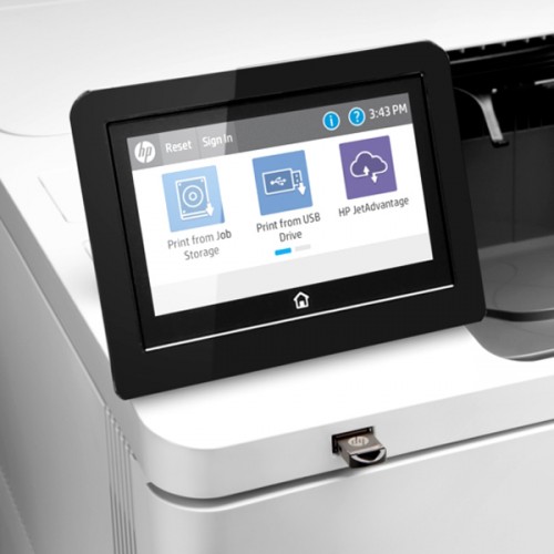 Принтер лазерный HP LaserJet Enterprise M612dn (7PS86A) A4 Duplex Net белый