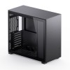 Корпус JONSBO D41 STD Midi-Tower без блока питания, черный, с USB-A 3.2 и USB-C 3.2, поддержка ATX и mATX