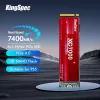 Твердотельный накопитель/ Kingspec SSD XG7000 2280, 512GB, M.2(22x80mm), NVMe, PCIe 4.0 x4, 3D NAND, R/W 7200/4400MB/s, IOPs 630 000/390 000, TBW 300, DWPD 0.89, with Heat Sink (3 года) SHENZHEN KINGSPEC ELECTRONICS TECHNOLOGY CO LTD