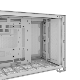 Корпус без блока питания/ Case Corsair 2500D Airflow, Midi-Tower, TG, no fan, 2xUSB-A 3.2, 1xUSB 3.2 Type-C, mATX, mITX Black