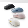Купить беспроводную мышь Xiaomi Wireless Mouse 3 (белая) - оптическая, 1200dpi, тихая, BT/Radio USB для ноутбуков