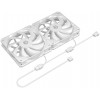Система водяного охлаждения ID-Cooling FX240 Pro Soc-AM5/AM4/1200/1700/1851 белый 4-pin 35.2dB Al+Cu 300W Ret (FX240 PRO WHITE)