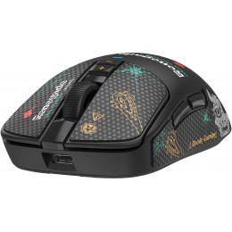 Мышь A4Tech Bloody R72 Ultra Duo черный/рисунок оптическая 20000dpi беспров. USB/USB-C 6but (R72 ULTRA DUO RENEGADEMIDNIGHT)