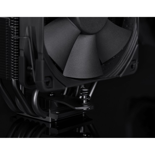 Кулер для процессора/ CPU Cooler Noctua NH-U12S chromax.black (129W, 4-pin PWM, 158mm, Al/Cu, 5x6mm, 1x120x120x25mm, 54.97CFM, 22.4dBA, 1500RPM, S: 1851/1700/1200/115X, AM5/AM4, Black)