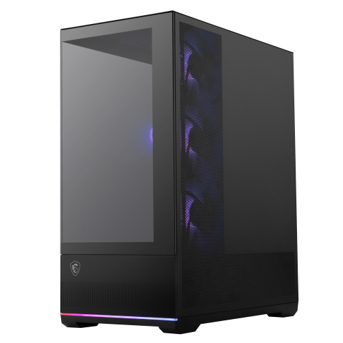 Купить корпус ПК MSI MAG PANO 110R PZ - Midi-Tower с ARGB подсветкой и USB 3.2 в черном цвете