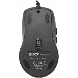Мышь/ Мышь A4Tech X-710BK черный оптич. 2000dpi USB 7but (X-710BK USB)
