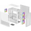 Корпус Deepcool CH560 белый ATX - 8 вентиляторов 120мм, 3 вентилятора 140мм, USB 3.0, без БП