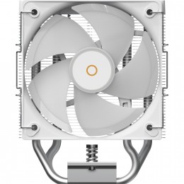 Кулер для процессора/ CPU Cooler Ocypus Gamma A40 WH ARGB Digital (200W, 4-pin PWM, LED temp., 133mm, Al/Cu, 4x6mm, ARGB, 1x100mm, 41CFM, 29.5dBA, 2400RPM, S: 1851/1700/1200/115X, AM5/AM4, white)