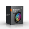 Кулер для процессора/ CPU Cooler PCCooler RT500 TC ARGB BK (245W, 4-pin PWM, 152mm, Al/Cu, 5x6mm, ARGB, 1x120mm, 73.32CFM, 34.9dBA, 2200RPM, S: 1851/1700/1200/115X, AM5/AM4, black)