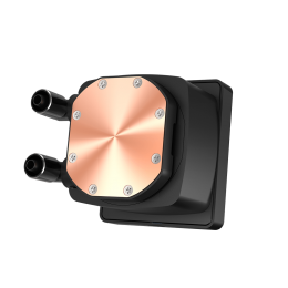 Система охлаждения/ Water Cooling System PCCooler DT360 ARGB Display BK (300W, 360mm, LED temp., Black, ARGB/ Fans: 3x120mm, 83.83CFM, 3000RPM/ Pump height 62mm, 15dBA, 2600RPM, Rad thickness 27mm/ S: 1851, 1700, 1200, 115X, AM5, AM4)