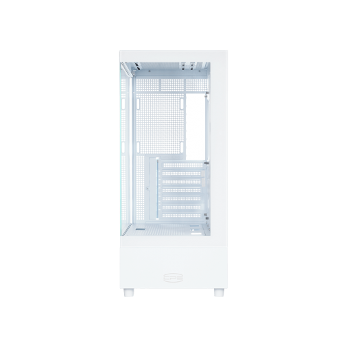 Корпус без блока питания/ Case PCCooler C3 Q500 WH, Midi-Tower, TG, no fans, 1xUSB 3.0 + 1xUSB 2.0 + 1xUSB-C, ATX, mATX, mITX White