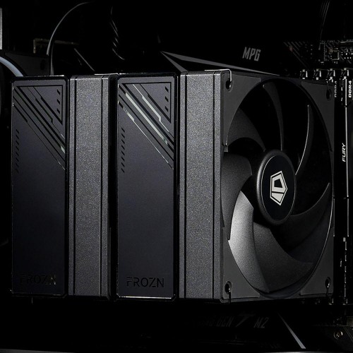 Кулер ID-Cooling Frozn A620 Soc-AM5/AM4/1200/1700/1851 черный 4-pin 29.85dB Al+Cu 270W 1190gr Ret (FROZN A620 BLACK) [FROZN A620 BLACK]