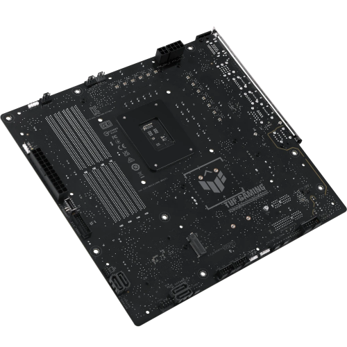 Купить материнскую плату TUF GAMING B760M-BTF WIFI D4 - высокая производительность и надежность для геймеров.