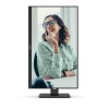 AOC Q27P3CV 27" 2560x1440, IPS, 75Hz, 20M:1, 250cd, 4 ms, 2xHDMI 1.4, DisplayPort 1.2, 4xUSB 3.2, DP+PD USB Type-C * 65W Speakers, RJ45, Height adj 150, pivot, VESA 100, 3Y, Black AOC