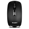 Беспроводная мышь SVEN RX-260W чёрная (2,4 GHz, 3+1кл. 800/1200/1600DPI, блист.) Sven