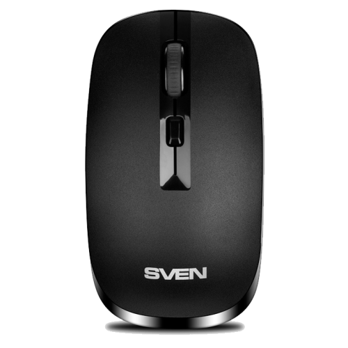 Беспроводная мышь SVEN RX-260W чёрная (2,4 GHz, 3+1кл. 800/1200/1600DPI, блист.) Sven