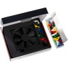 Кулер для корпуса/ Case Cooler Noctua NF-F12 PWM chromax.black.swap (120x120x25mm, 4-pin PWM, 54.97CFM, 22.4dBA, 1500RPM, Black)