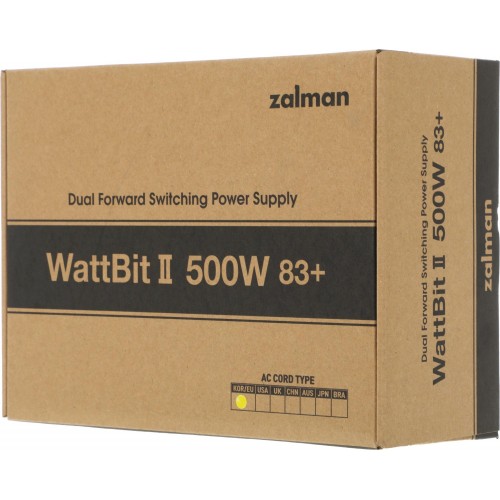 Блок питания ZALMAN ATX 500W ZM500-XEII: Надежное решение для вашего компьютера