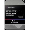 Жесткий диск/ HDD WD SATA Server 24Tb Ultrastar DC HC580 7200 6Gb/s 512MB 1 year warranty (replacement ST24000NM002H, MG11ACA24TE, WUH722424ALE6L4, WUH722222ALE6L4)
