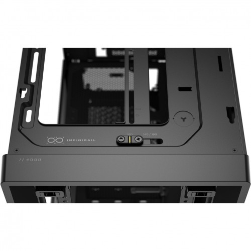 Купить корпус Corsair Frame 4000D RS без блока питания - Midi-Tower с стеклянной панелью, 3 вентилятора и поддержка E-ATX, ATX, mATX, mITX в черном цвете