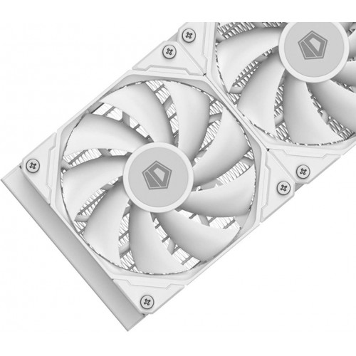 Система водяного охлаждения ID-Cooling FX240 Pro Soc-AM5/AM4/1200/1700/1851 белый 4-pin 35.2dB Al+Cu 300W Ret (FX240 PRO WHITE)