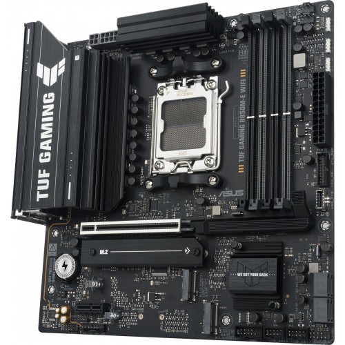 Купить материнскую плату Asus TUF GAMING B850M-E WIFI Socket AM5 с поддержкой DDR5 и 2.5G Ethernet