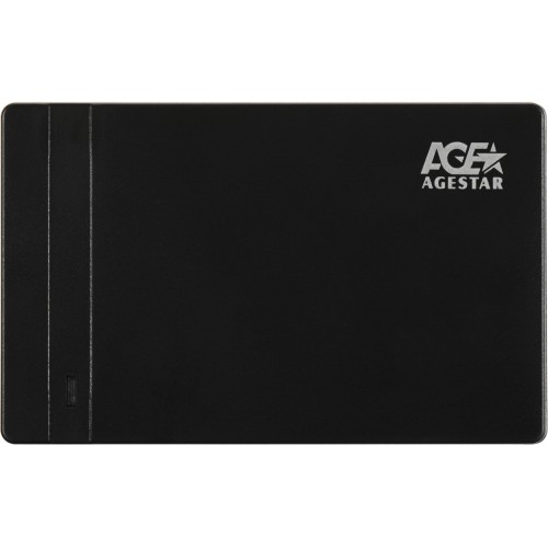 Внешний корпус для HDD/SSD AgeStar 31UB2P3C USB 3.2 2.5 - Черный, Hotswap, Пластик
