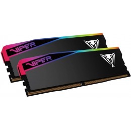 Оперативная память DDR5 2x32GB 6000MHz Patriot VEUR564G6028K Viper Elite 5 Ultra RGB RTL Gaming PC5-48000 CL28 DIMM 288-pin 1.4В kit single rank с радиатором Ret