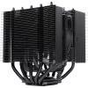 Кулер для процессора/ CPU Cooler Noctua NH-D12L chromax.black (148W, 4-pin PWM, 145mm, Al/Cu, 5x6mm, 1x120mm, 60.1CFM, 22.6dBA, 2000RPM, S: 1851/1700/1200/115X, AM5/AM4, Black)