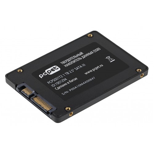 Купить твердотельный накопитель PC Pet SATA-III 1TB 2.5 OEM - высокая скорость и надежность для вашего ПК