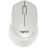 Купить беспроводную мышь Logitech M330 Silent Plus белого цвета, 1000 DPI, 2 кнопки - идеальный выбор для тишины и комфорта