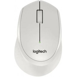 Мышь Logitech M330 Silent Plus белый оптическая 1000dpi silent беспров. USB 2but (910-004926)