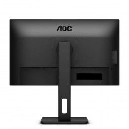 AOC Q27P3CV 27" 2560x1440, IPS, 75Hz, 20M:1, 250cd, 4 ms, 2xHDMI 1.4, DisplayPort 1.2, 4xUSB 3.2, DP+PD USB Type-C * 65W Speakers, RJ45, Height adj 150, pivot, VESA 100, 3Y, Black