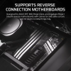 Корпус Corsair Frame 4000D RS ARGB - Midi-Tower без блока питания с RGB подсветкой, 3 вентилятора 120mm, поддержка E-ATX/ATX/mATX/mITX, черный