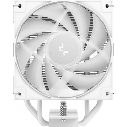 Устройство охлаждения(кулер) Deepcool AG400 Wh V2 ARGB Soc-AM5/AM4/1200/1700/1851 белый 4-pin 31.6dB Al+Cu 220W 643gr Ret (R-AG400-WHAMMN-GJD)