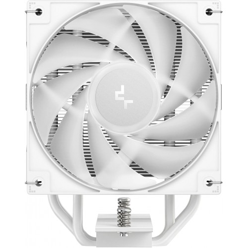 Устройство охлаждения(кулер) Deepcool AG400 Wh V2 ARGB Soc-AM5/AM4/1200/1700/1851 белый 4-pin 31.6dB Al+Cu 220W 643gr Ret (R-AG400-WHAMMN-GJD)