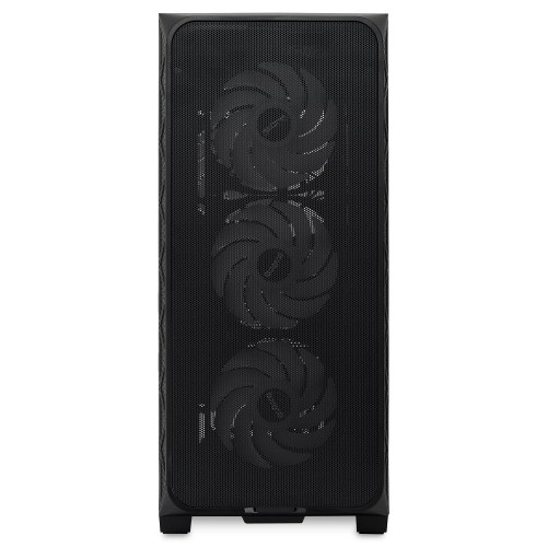 Корпус без блока питания/ Case HSPD M521, Mesh Mid Tower, Black, slide TG, 0.45 SPCC, 4x120mm ARGB (M11-120) ATX, mATX, mITX 160/330/184mm 2x2.5", -, 7xPCI 2xUSB-A 3.0, 1xUSB-A 1.0 390x200x449mm HSPD
