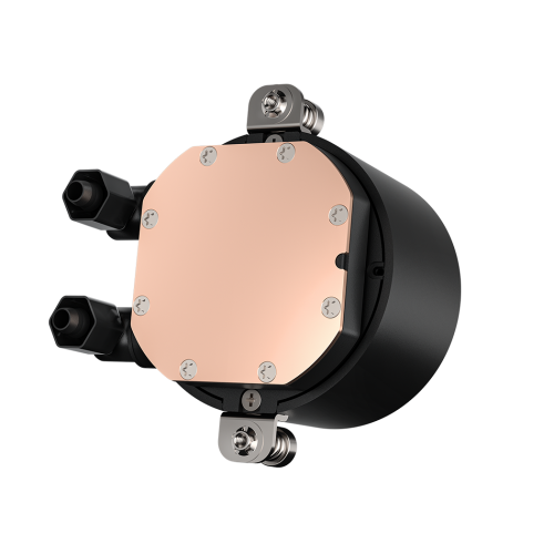 Система охлаждения/ Water Cooling System PCCooler DA240 ARGB BK (270W, 240mm, Black, ARGB/ Fans: 2x120mm, 73.6CFM, -dBA, 1800RPM/ Pump height 55mm, -dBA, 3000RPM, Rad thickness 27mm/ S: 1851, 1700, 1200, 20XX, 115X, AM5, AM4) PcCooler